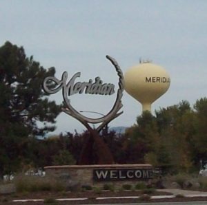 Meridian Idaho entrance